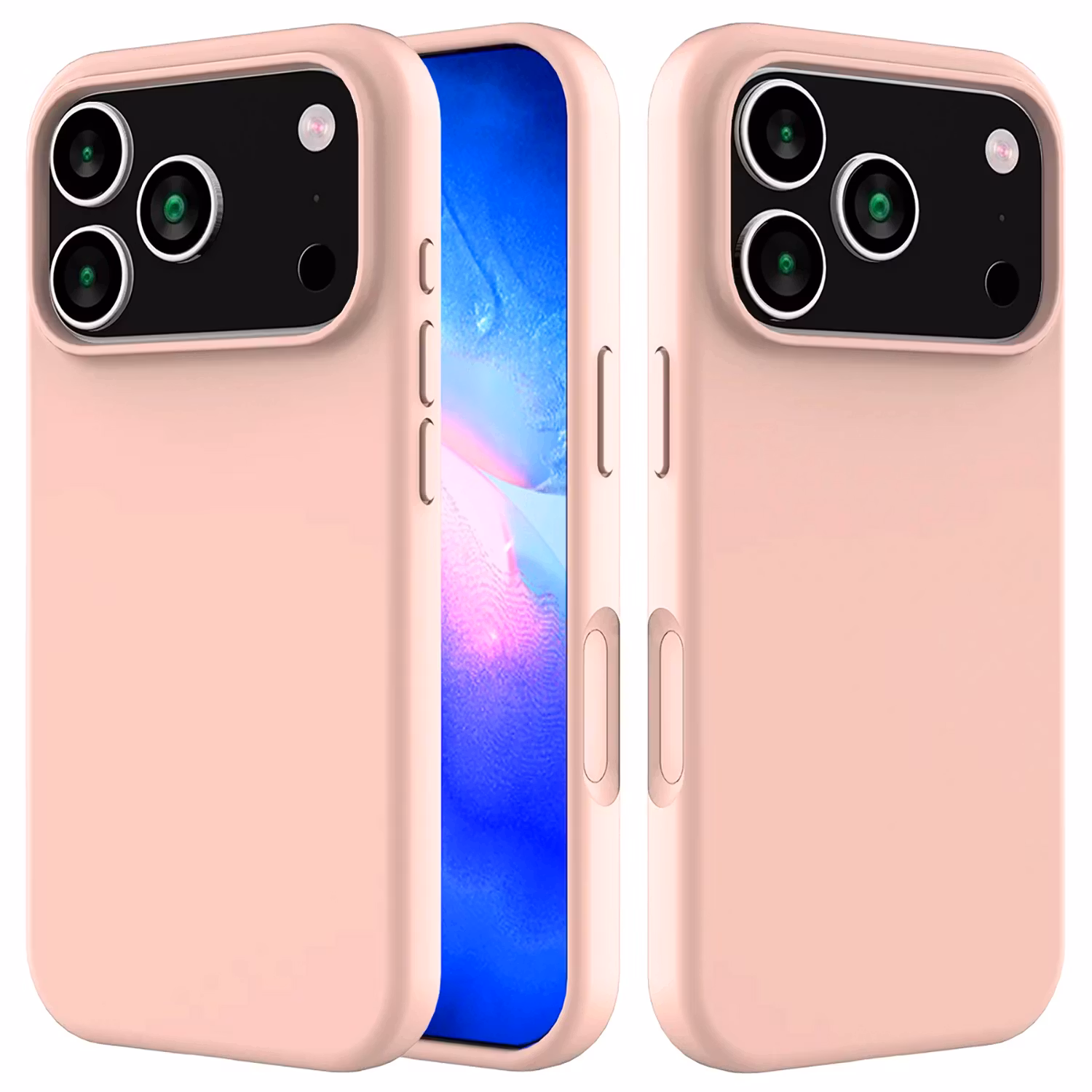 iPhone 17 Pro MC Silikonskal Blush Pink