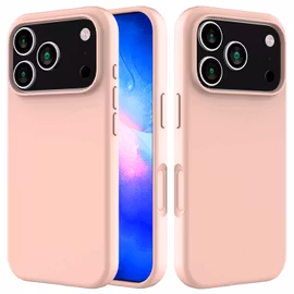 iPhone 17 Pro MC Silikonskal Blush Pink