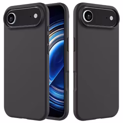 iPhone 17 Air MC Silikonskal i svart färg
