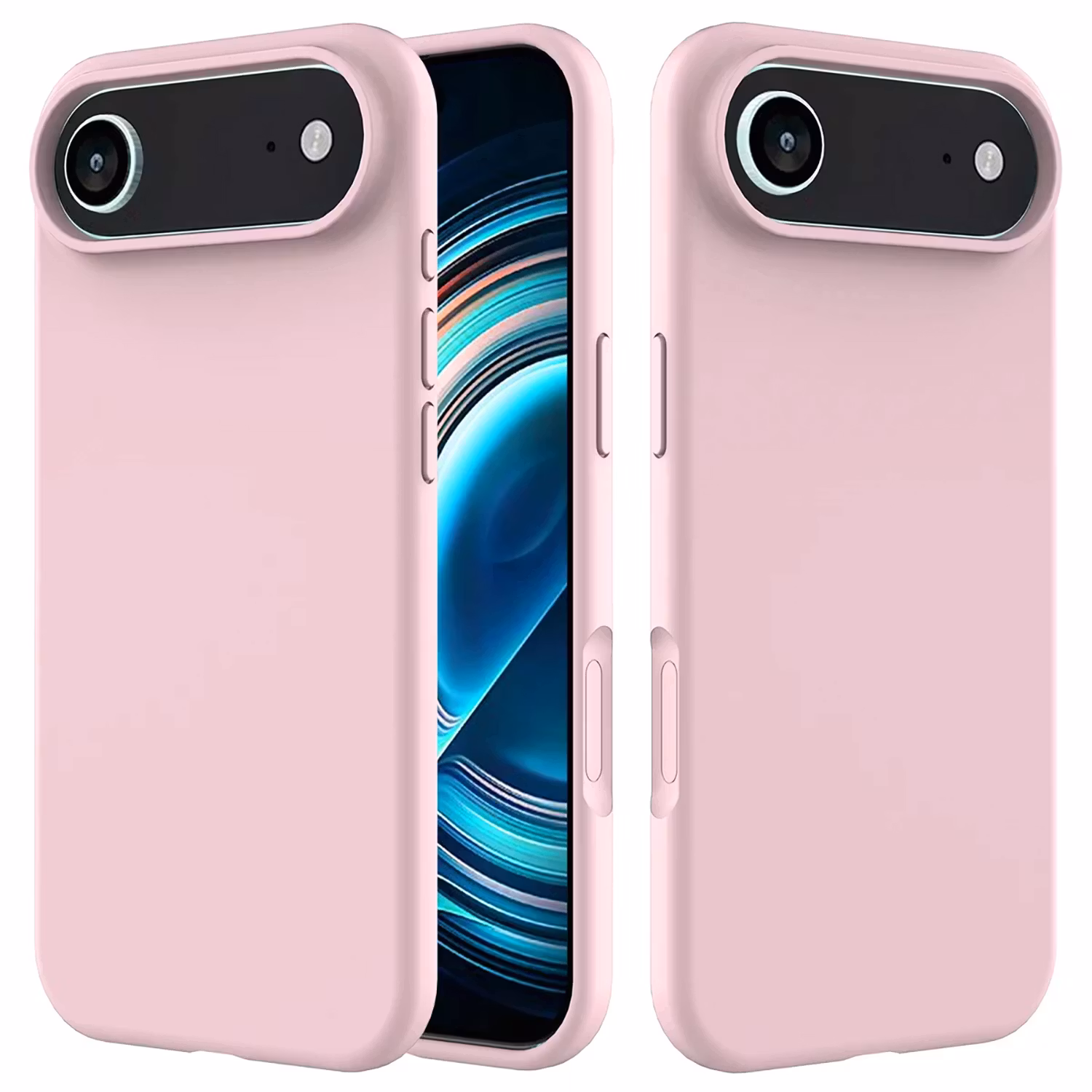 iPhone 17 Air MC Silikonskal Blush Pink