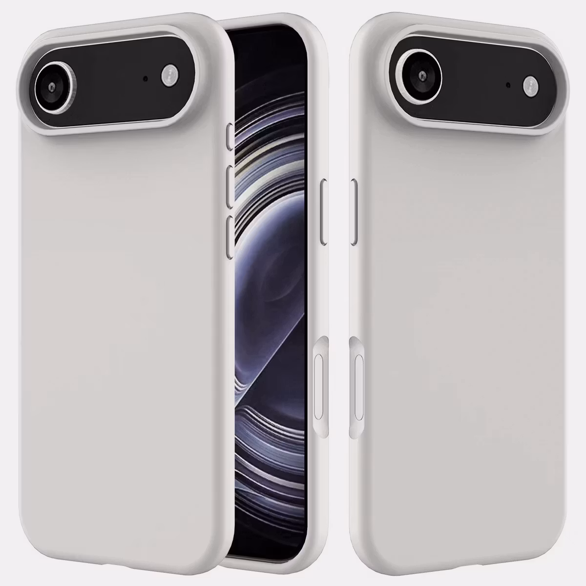 iPhone 17 Air MC Silikonskal Stone
