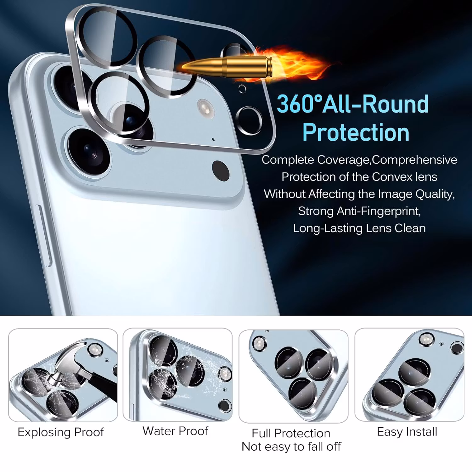 iPhone 17 Pro Kameraskydd