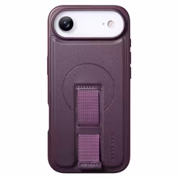 iPhone 17 Air MagSafe-skal med fingerband Lila