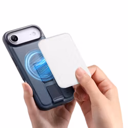 iPhone 17 Air MagSafe-skal med fingerband Blå