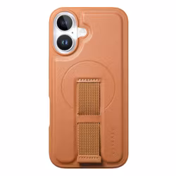 iPhone 17 MagSafe-skal med fingerband Brun