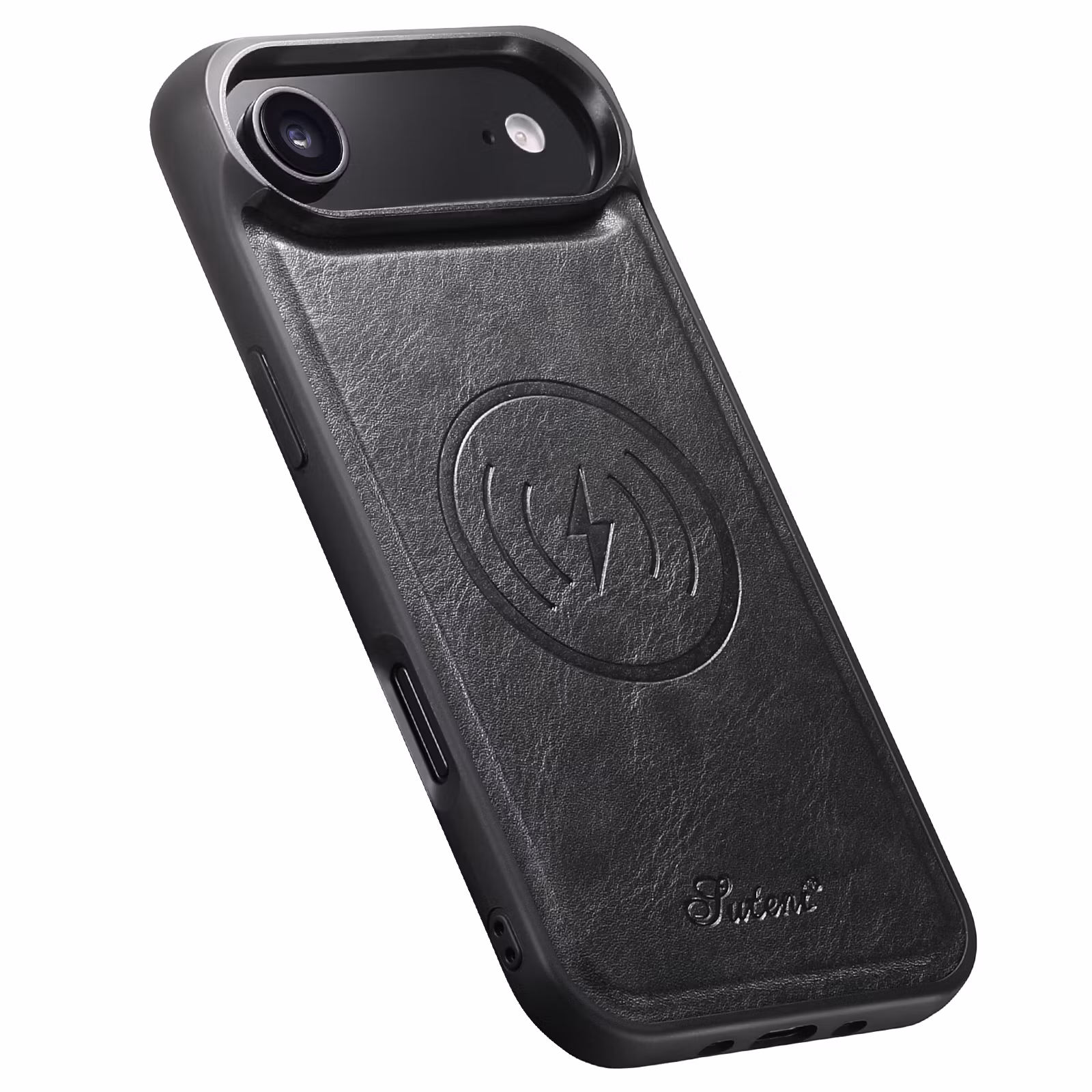 iPhone 17 Air 2in1 Magnet-skal med Korthållare-Svart
