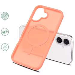 iPhone 17 MagSafe Silikonskal–Orange