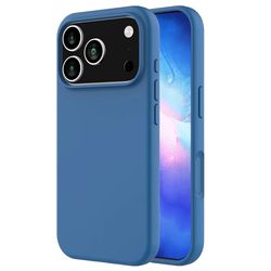 iPhone 18 Pro MC Silikonskal Ice Blue