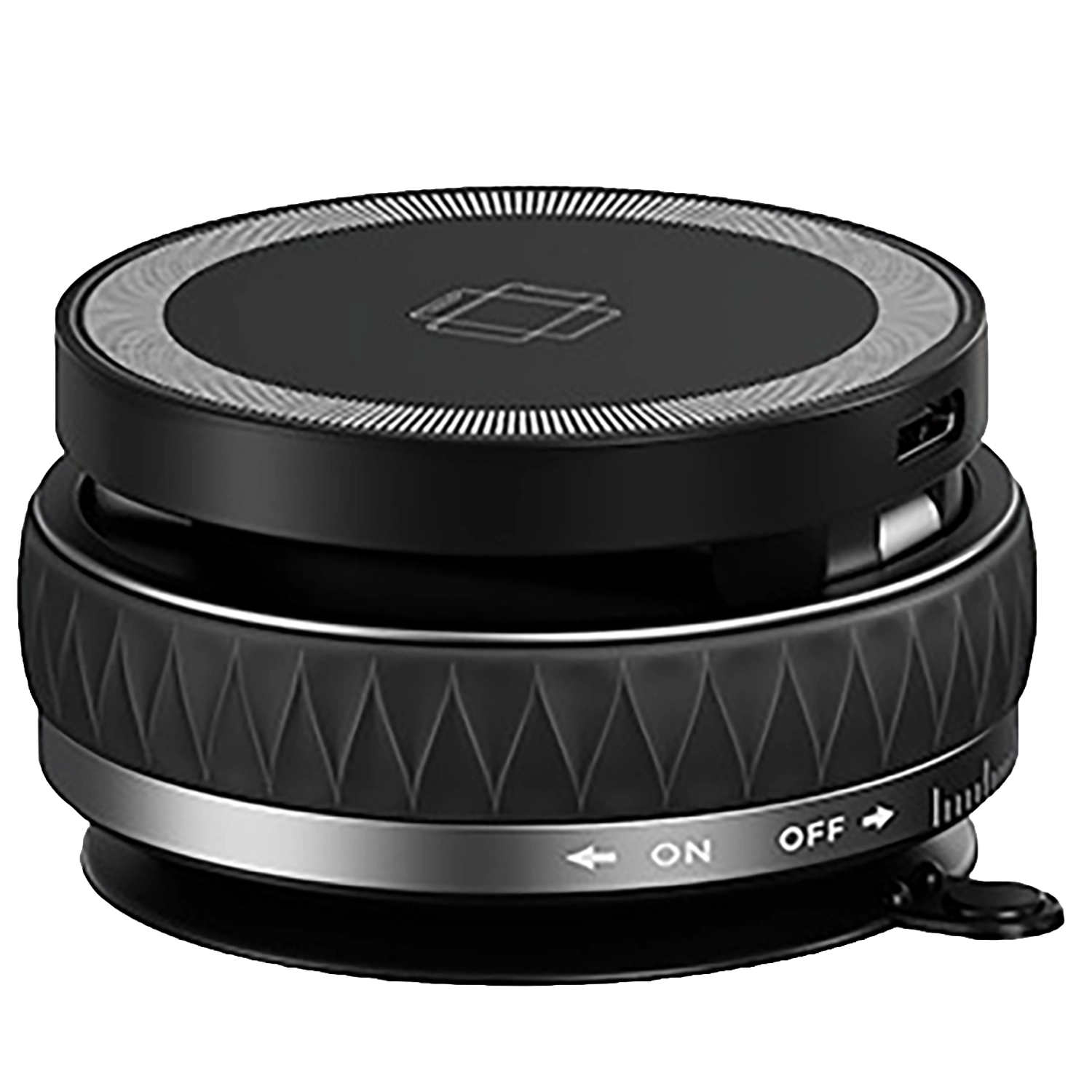 Magnetisk Mobilhållare 360° med laddning laddning upp till 15W Svart