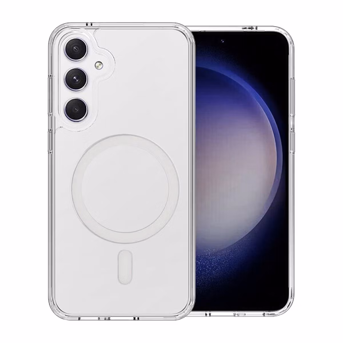 Samsung Galaxy S26 Plus MagSafe mobilskal transparent