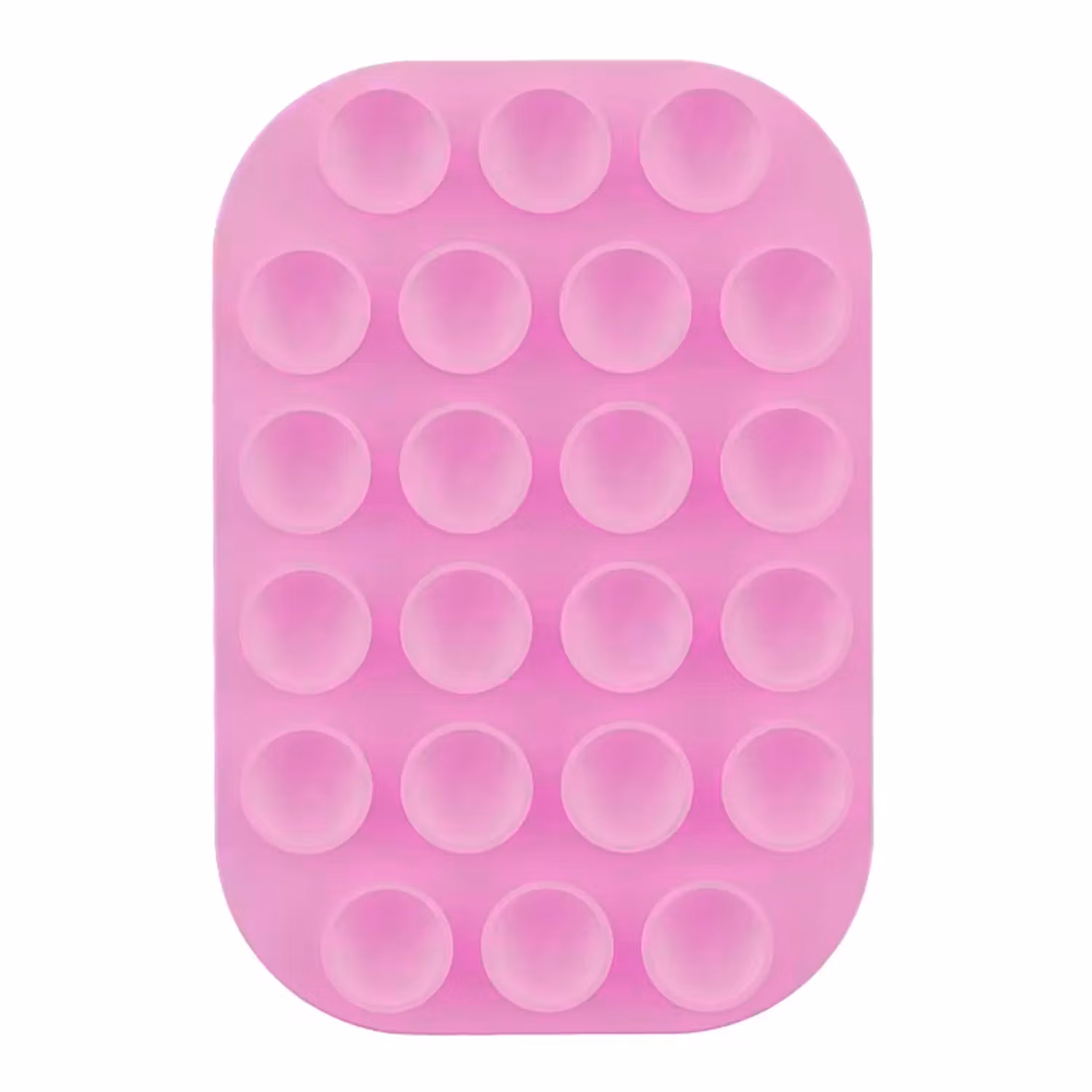 Mobilhållare med Sugkoppar – Rosa