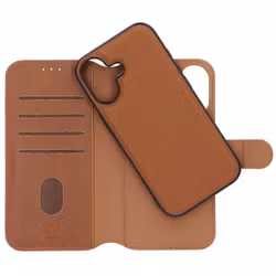 iPhone 17 Plånboksfodral Magnet Brun | Mobilcenter