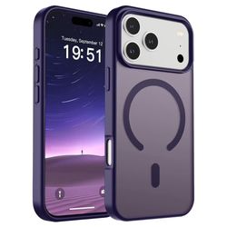 iPhone 18 Pro Max MagSafe Silikonskal–Lila