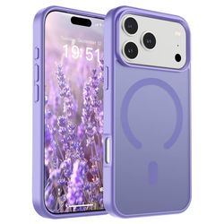 iPhone 18 Pro Max MagSafe Silikonskal–Lavender