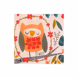 Pappersservetter (lunch och middag)  Twit Twoo