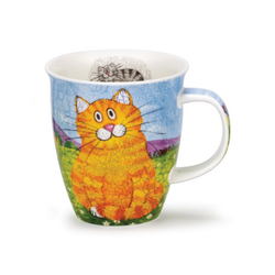 Mugg Benporslin Happy Cats Ginger (Nevis) - Rymmer 4,8 dl