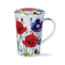 Mugg Benporslin med lock Wild Garden (Shetland) - Rymmer 4,4 dl