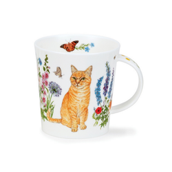 Mugg Benporslin Floral Cats Ginger (Lomond) - Rymmer 3,2 dl