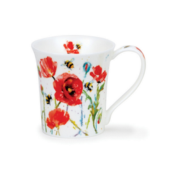 Mugg Benporslin Busy Bees Poppy (Jura) - Rymmer 2,1 dl
