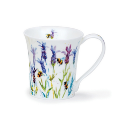 Mugg Benporslin Busy Bees Lavender (Jura) - Rymmer 2,1 dl