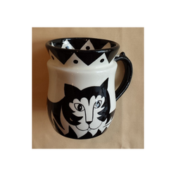 Mugg keramik Zick-Zack