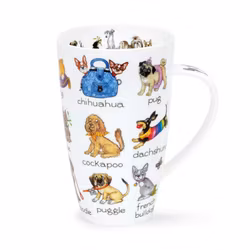 Mugg Benporslin Superdogs (Henley)- Rymmer 6 dl