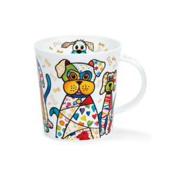 Mugg Benporslin Blingers Dog (Lomond) - Rymmer 3,2 dl