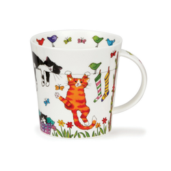 Mugg Benporslin Hanging Out Cat (Cairngorm) - Rymmer 4,8 dl