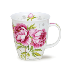 Mugg Benporslin Botanical Sketch Peony (Nevis) - Rymmer 4,8 dl