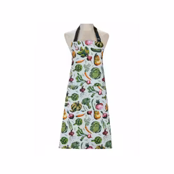 Förkläde i bomullstyg Vegetable Medley