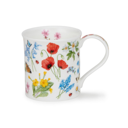 Mugg Benporslin Wild Flowers Poppy (Bute) - Rymmer 3 dl