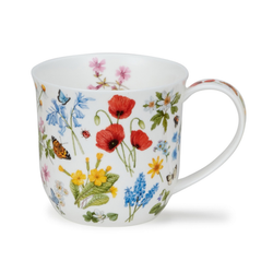 Mugg Benporslin Wild Flowers Poppy (Cumbrae) - Rymmer 4,5 dl