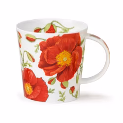 Mugg Benporslin Papaver (Benmore) - Rymmer 7,5 dl