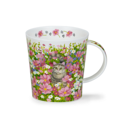 Mugg Benporslin Garden Cats Tabby (Lomond) - Rymmer 3,2 dl