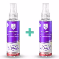 Sko desinfisering 2 stk kr 245 + porto