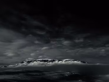 Hallingskarvet fotografert fra Grønebakken s/k