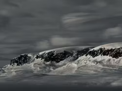 Hallingskarvet fotografert fra Grønebakken nært
