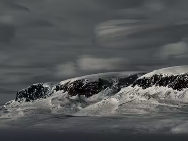 Hallingskarvet fotografert fra Grønebakken nært