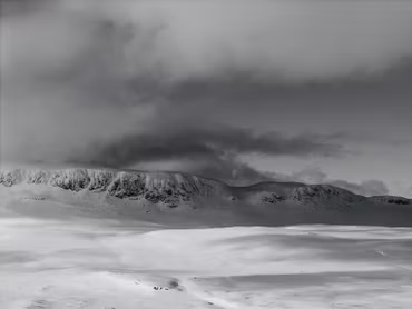 Hallingskarvet fotografert fra Verpestølen