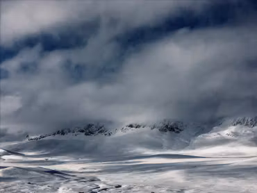 Hallingskarvet fotografert fra Ustaoset
