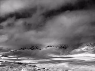 Hallingskarvet fotografert fra Ustaoset s/k