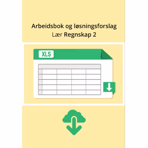 Arbeidsbok & løsningsforslag Regnskap 2