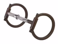 ANTIQUE 5" POLISH SNAFFLE BIT