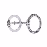 BIT, FLORAL RING,TWIST SNAFFLE