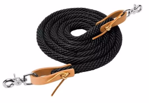 10' Poly Roper Reins with Scissor Snap