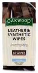 Oak Wood Leather and Synthetic Wipes
