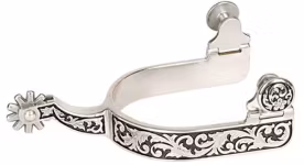 SS ENGRAVE&PAINT SPUR,10PT RWL