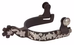 SPUR,ANTQ W/GS FLORL TRIM,LADY