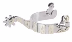 SS SPUR ENGRV GERMAN SILVER