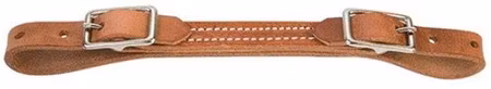 NP HL FLAT CURB STRAP, RUSSET